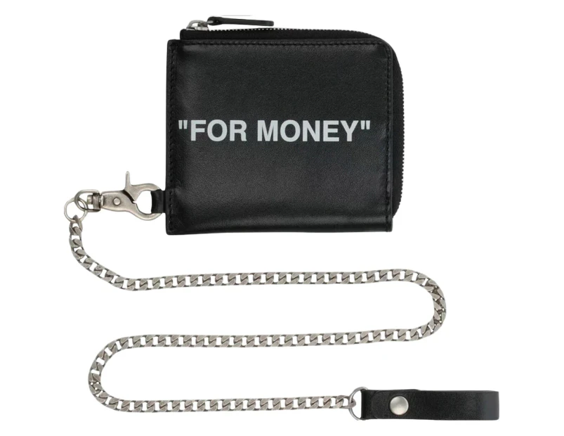 Off-White Mens OMNC021R21LEA0011001 Wallet Black