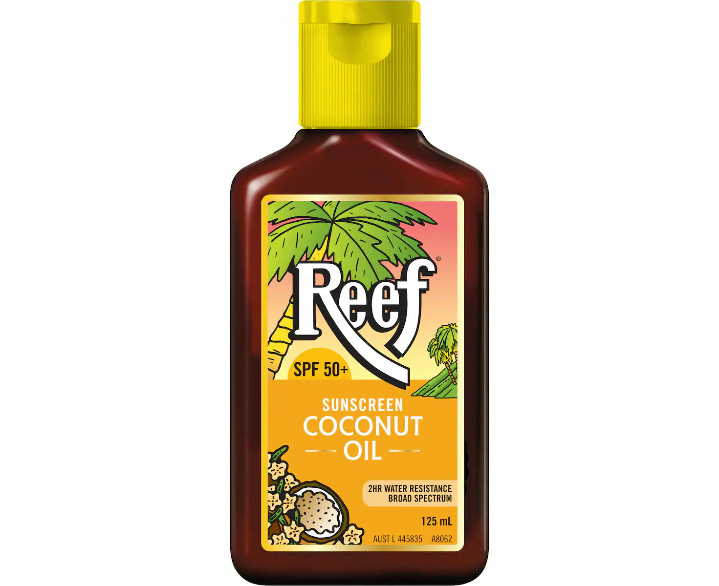 Reef Coconut Sunscreen Oil SPF 50+ 125mL