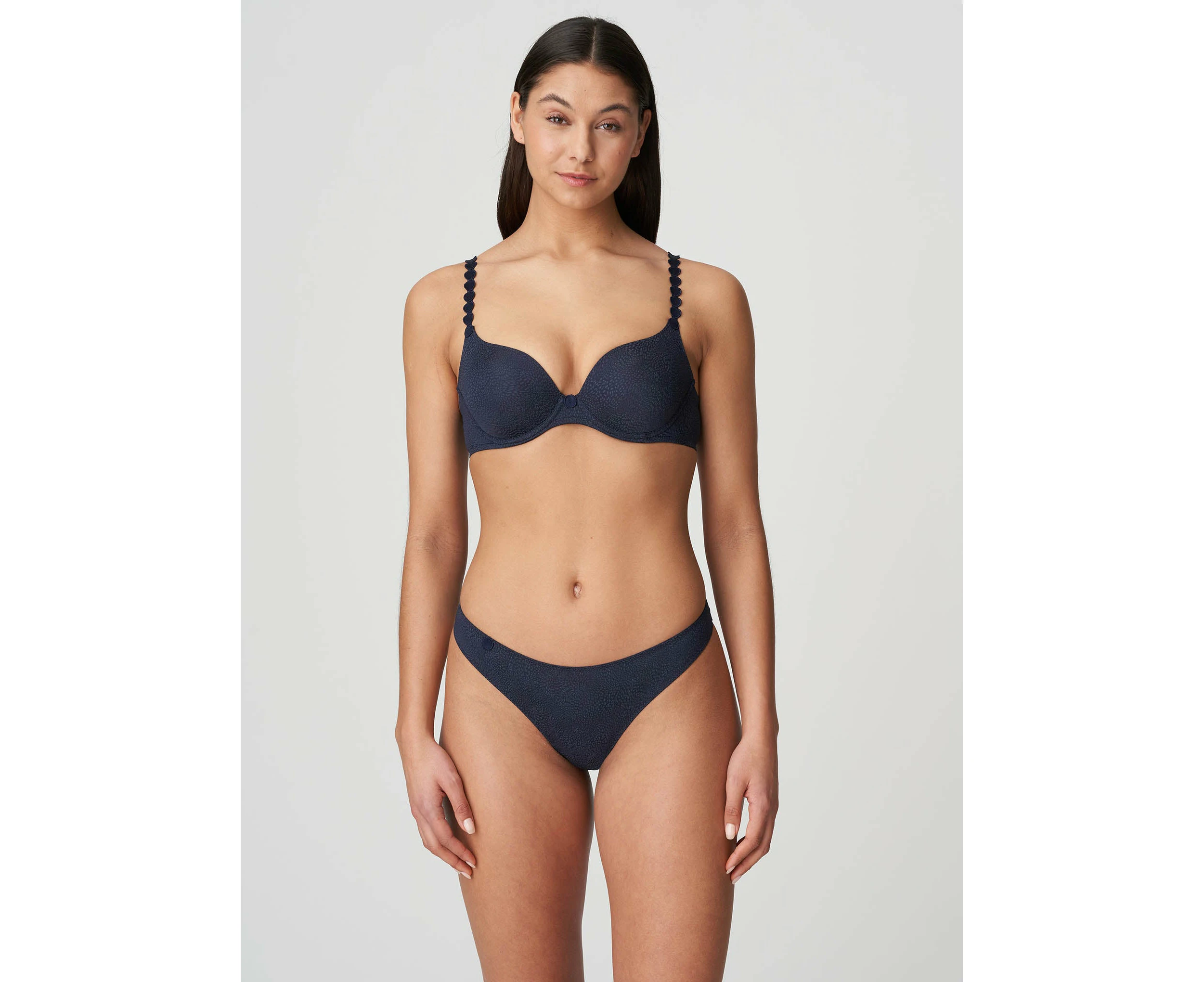 Marie Jo: Tom Padded Heart Shape Bra  Majestic Blue