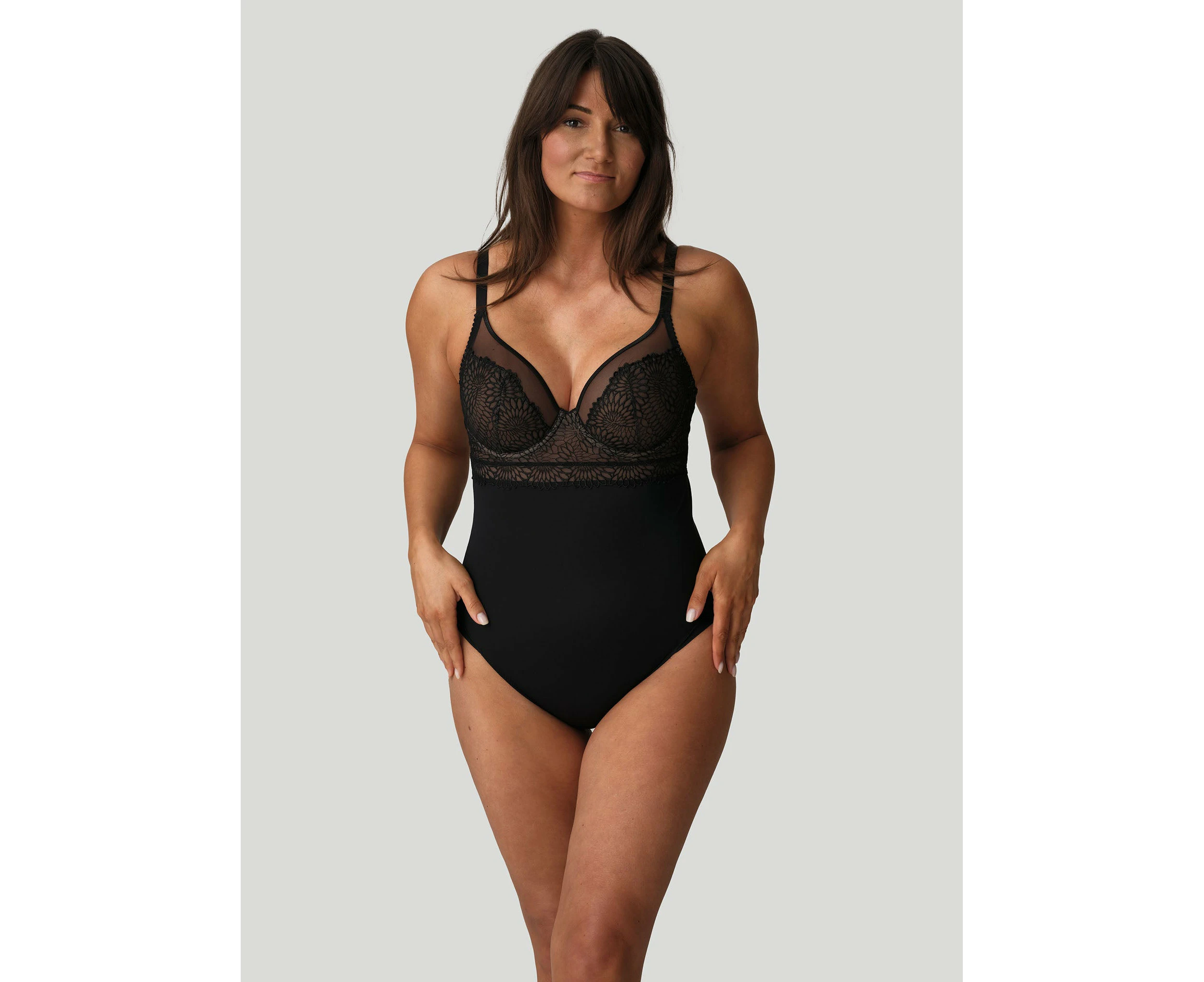 Primadonna: Sophora Bodysuit  Black