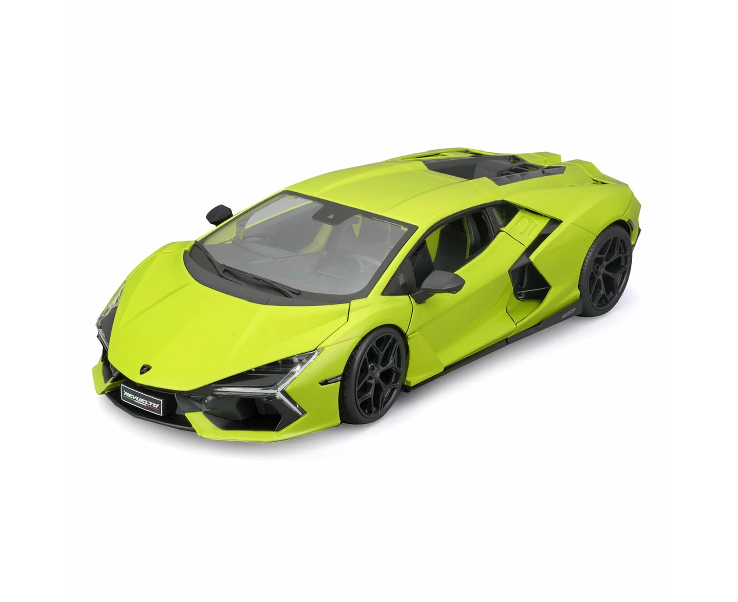 Maisto 1:18 Scale Lamborghini Revuelto Light Green Car Model Metallic Diecast With Plastic Part