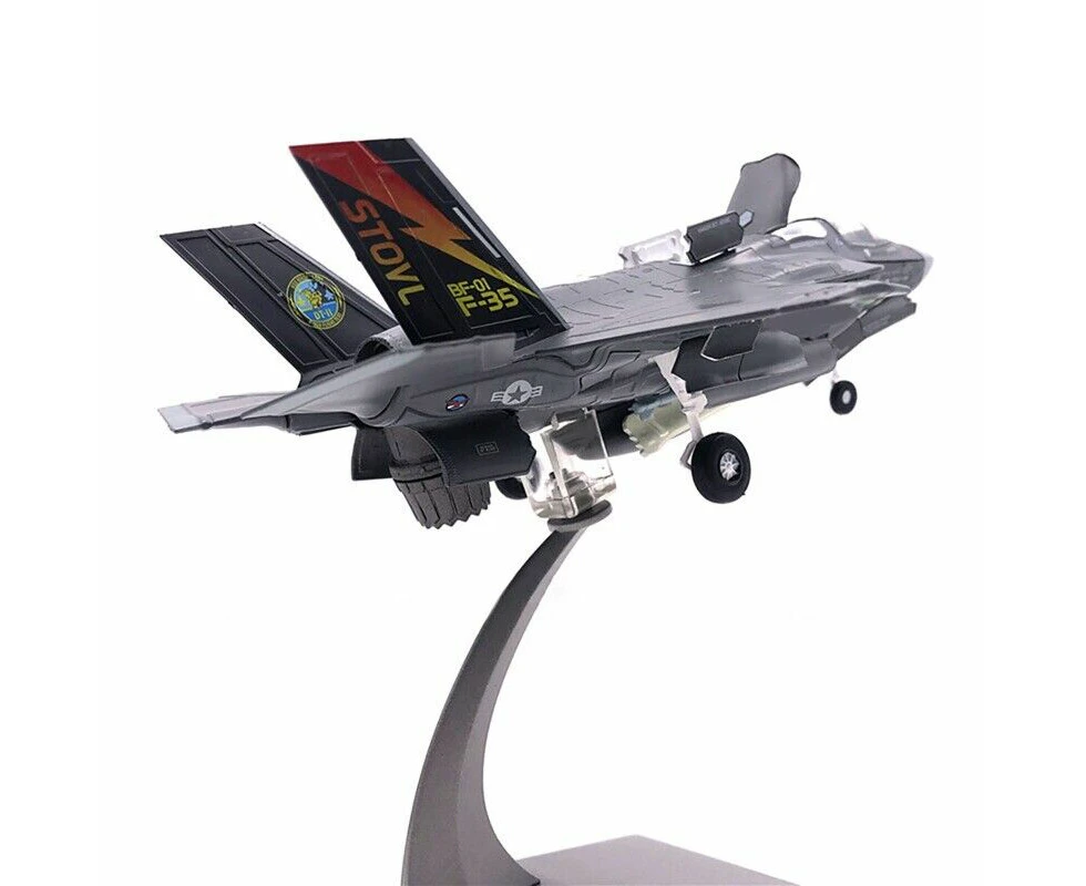 F-35 Lightning Ii Diecast Metal Fighter Jet Airplane Model 1:72