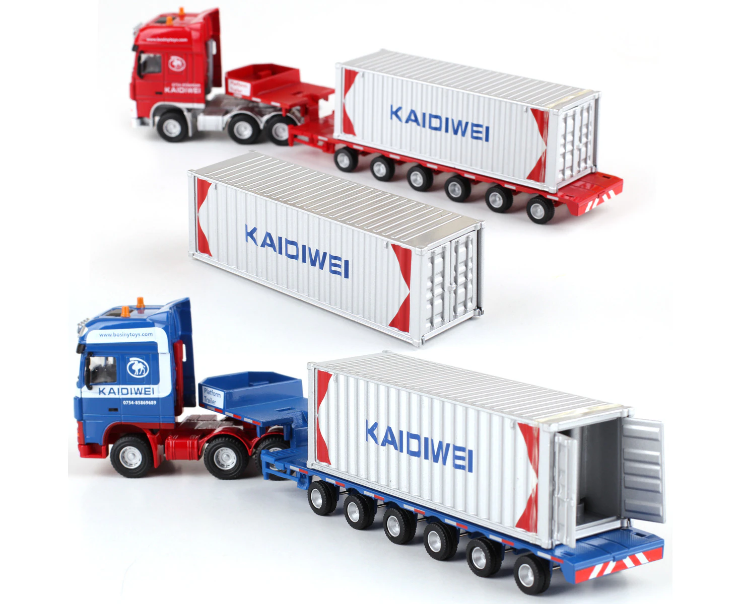 Diecast Low Bed Transporter