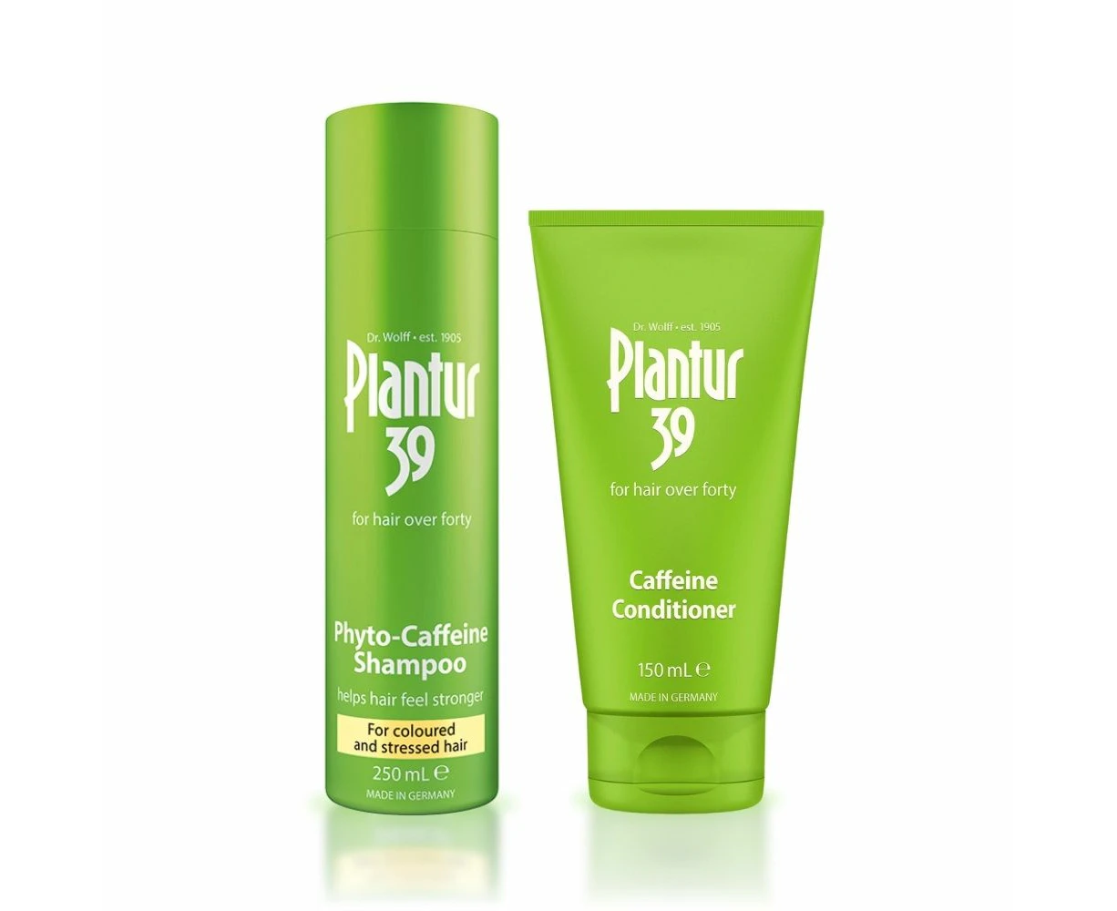 Plantur 39 Starter Pack - Shampoo + Conditioner Bundle For Coloured and Stressed Hair