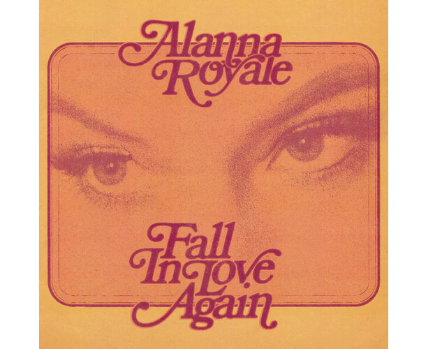 Alanna Royale - Fall In Love Again - Transparent Pink  [7-INCH SINGLE] Clear Vinyl, Pink USA import