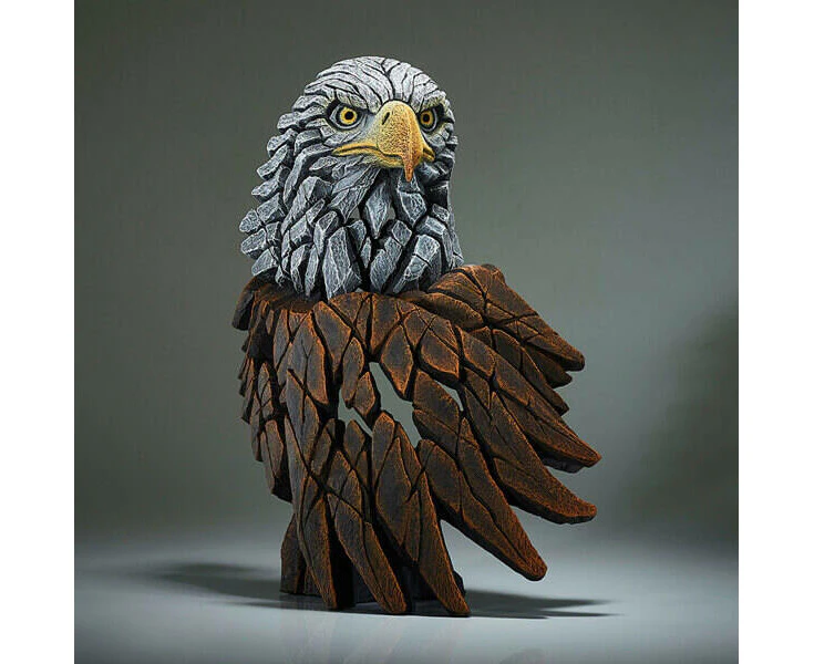 Enesco Figure Edge Sculpture 40cm Bust BALD EAGLE, JAS-EE6008138