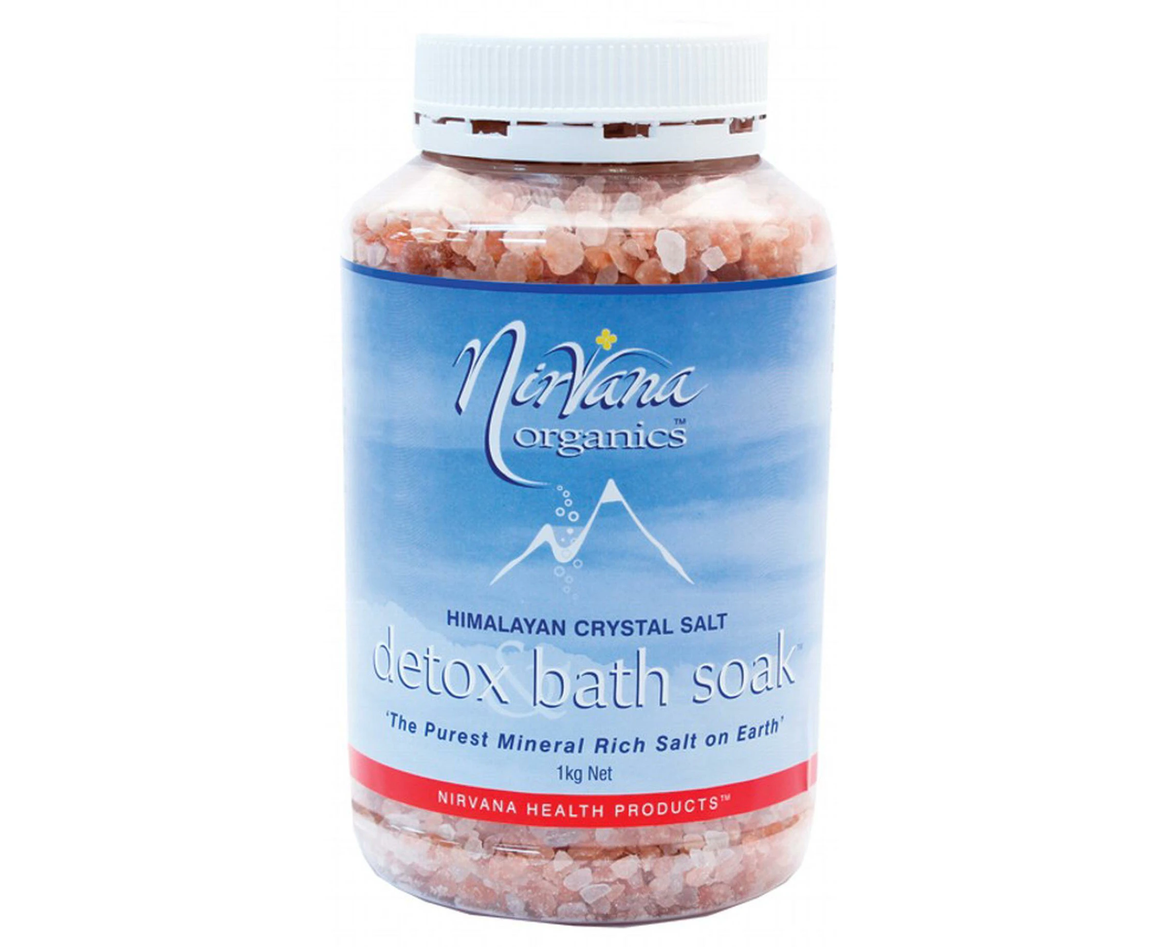 Himalayan Crystal Salt Detox Bath Soak - 1kg