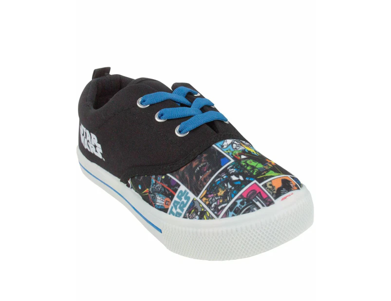 Star Wars Boys Velcro Trainers (Multicoloured)