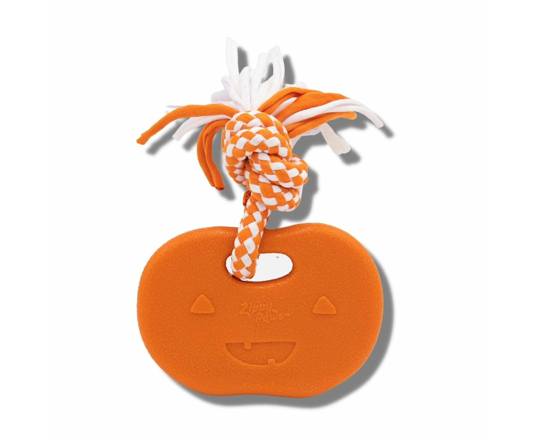 Zippy Paws Dog Toy - ZippyTuff Teether - Pumpkin