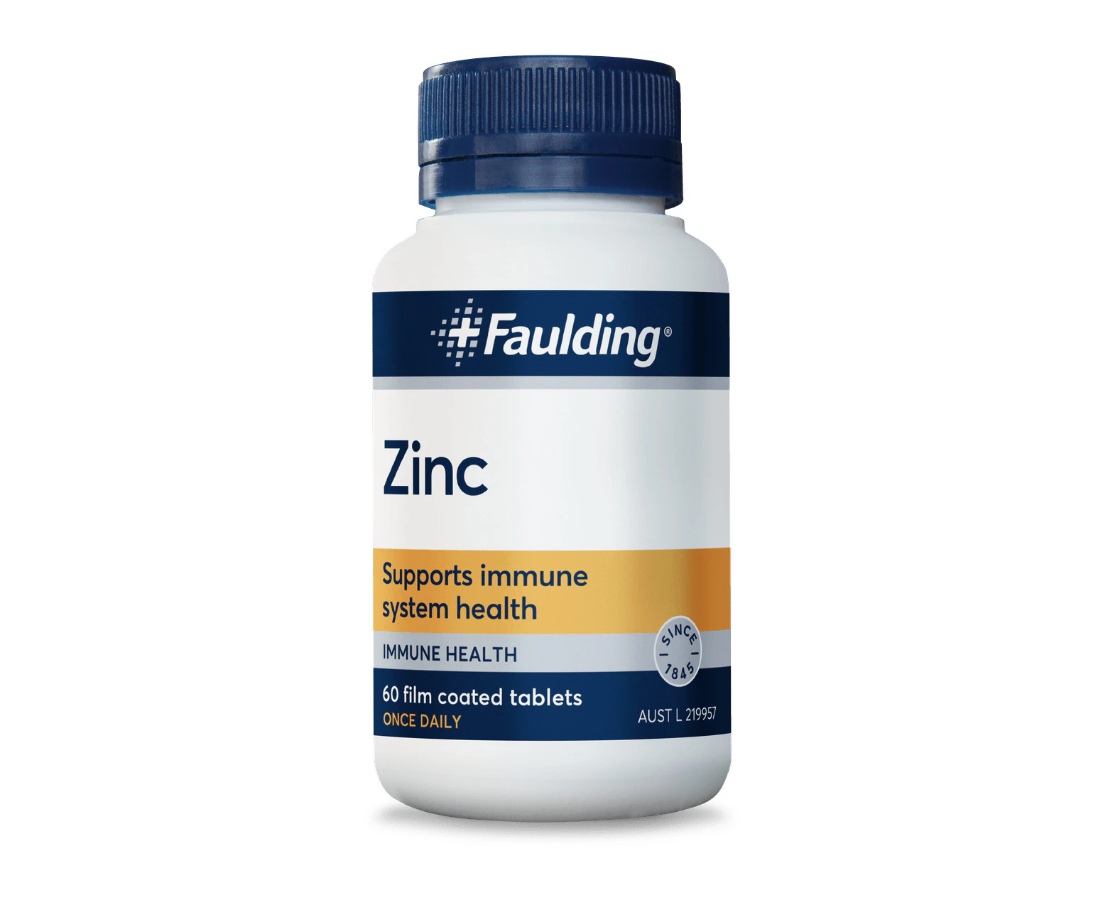 Faulding Remedies Zinc Support 60 Tablets