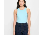 Target Australian Cotton Racer Front Tank Top