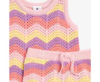 Target Baby Organic Cotton Knit Top & Shorts 2 Piece Set