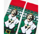 Elf Christmas Crew Socks - Swag