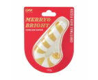 Merry & Bright Christmas Bath Fizzer, Candy Cane Scented - OXX Bodycare