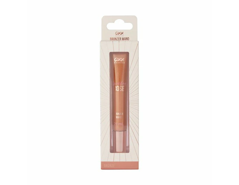 Sparkling Rose Bronzer Wand, Bronze - OXX Cosmetics