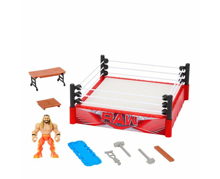 WWE Knuckle Crunchers Rebound Ring Playset