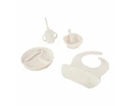 6 Piece Silicone Feeding Set - Anko