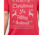 Target Australian Cotton Christmas Animal T-Shirt