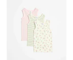 Target Baby Organic Cotton Vests 3 Pack