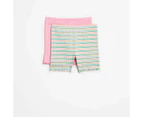 Target Baby Organic Cotton Bike Shorts 2 Pack