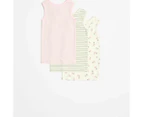 Target Baby Organic Cotton Vests 3 Pack