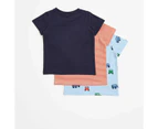 Target Baby Organic Cotton Print T-shirts 3 Pack