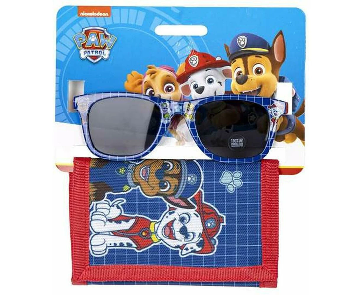 Sunglasses And Wallet Set The Paw Patrol 2 Pieces Blue