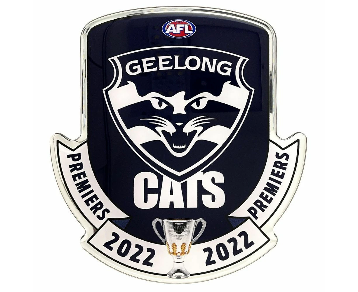 Fan Emblems - AFL: Geelong 2022 Premiership Logo Decal