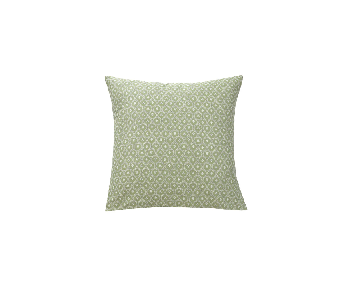 MM Linen Anders European Pillowcase Cover Home Bedding 65x65cm Square Green