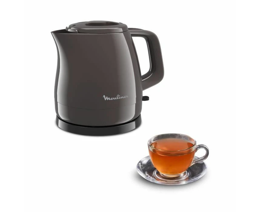 Moulinex Rio BY153910 Cordless Electric Kettle, 0.8 L, Anti-scale Filter, Automatic Shut-off, Lockable Lid,