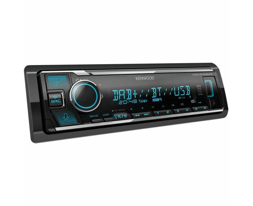 Kenwood KMM-BT508DAB - USB Car Radio with DAB+ & Bluetooth Hands-Free Kit (Amazon Alexa, Sound Processor, USB, AUX, 2 x Pre-Out 2.5 V, 4 x 50 Watt, VAR. li