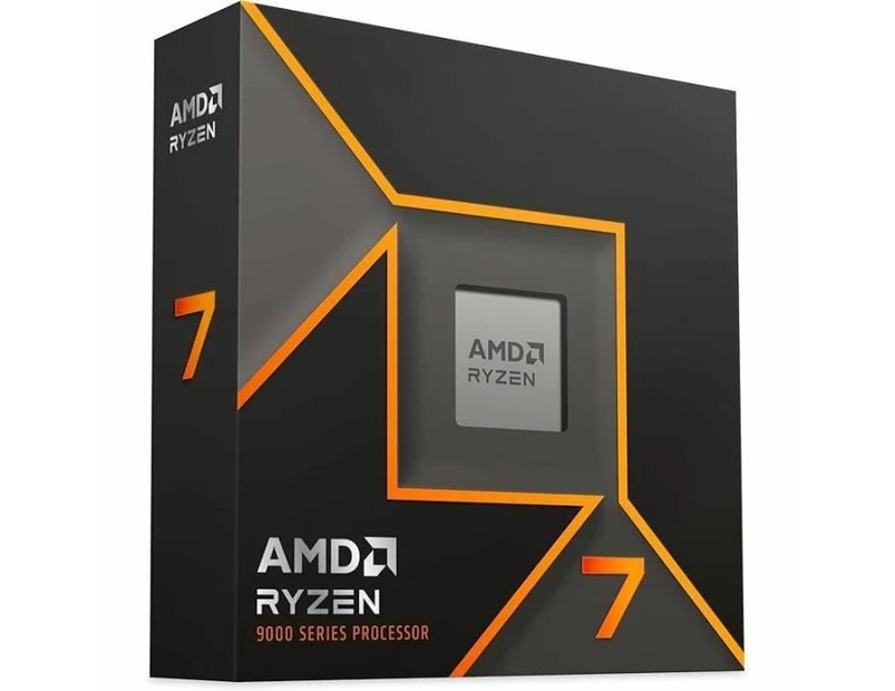 AMD Ryzen 7 9700X Processor, 8 Cores/16 Threads, Zen 5 Architecture, 40MB L3 Cache, 65W TDP, Up to 5.5 GHz Frequency Boost, Socket AM5, DDR5 and PCIe 5.0,