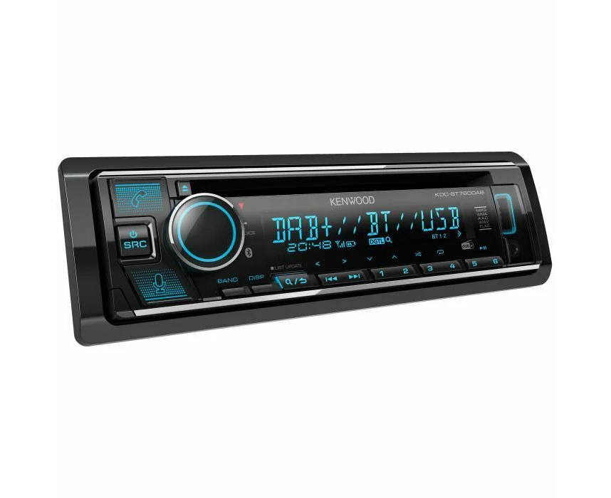 Kenwood KDC-BT760DAB CD Car Radio with DAB+ and Bluetooth Hands-Free Kit (USB, AUX-In, 2 x Pre-Out 2.5 V, Amazon Alexa, Sound Processor, 4 x 50 W, VAR Ligh