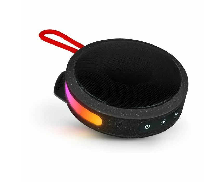 Party Nano [BT Speaker/Disco Lighting] Black/Red