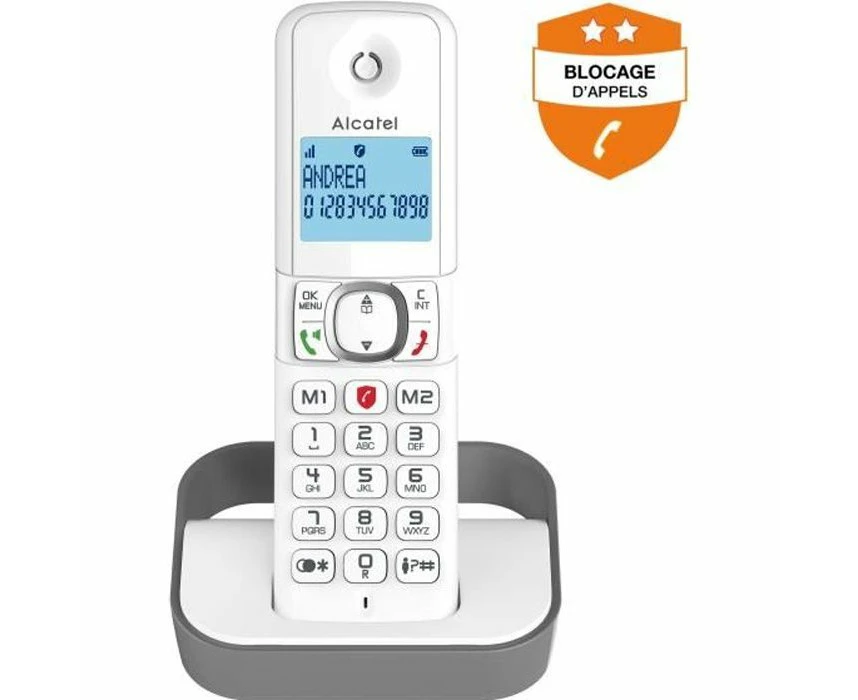 ALCATEL F860GREY Wireless Phone