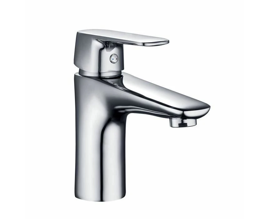 Edouard Rousseau - Dunedin Basin Mixer Tap - Flow Reducer Aerator - 161 (Height) x 117 mm (Saillie) - Chrome