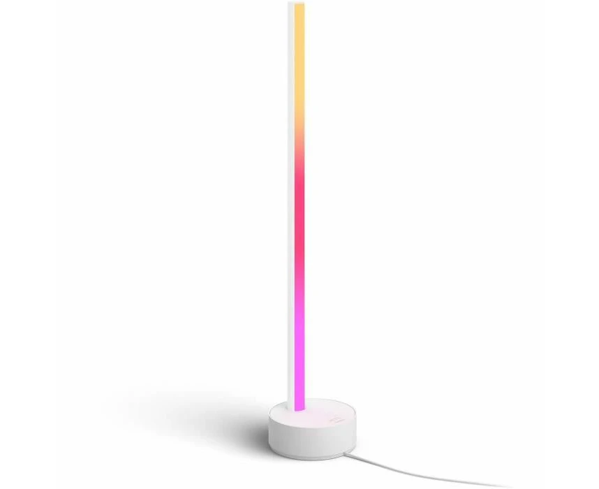 Philips Hue Signe White and Colour Ambiance Gradient Table Lamp [White] Smart Lighting with Bluetooth. Works with Alexa, Google Assistant and Apple Homekit