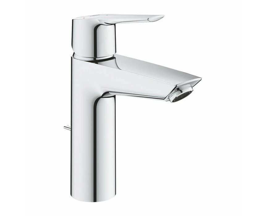 GROHE QUICKFIX Start - Wash Basin Mixer Tap with Pop-up Waste Set (Metal Lever, Water and Energy Saving Technology, Easy to Install, Includes 3-in-1 Tool,T