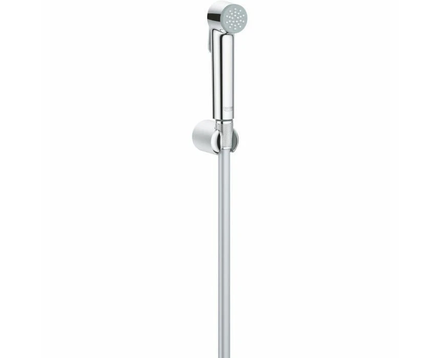 GROHE Vitalio Trigger Spray 30 - Wall Holder Set with Trigger Control Hand Shower (Hand Shower 36mm, TwistFree Shower Hose 1.25m, Wall Shower Holder 40mm),