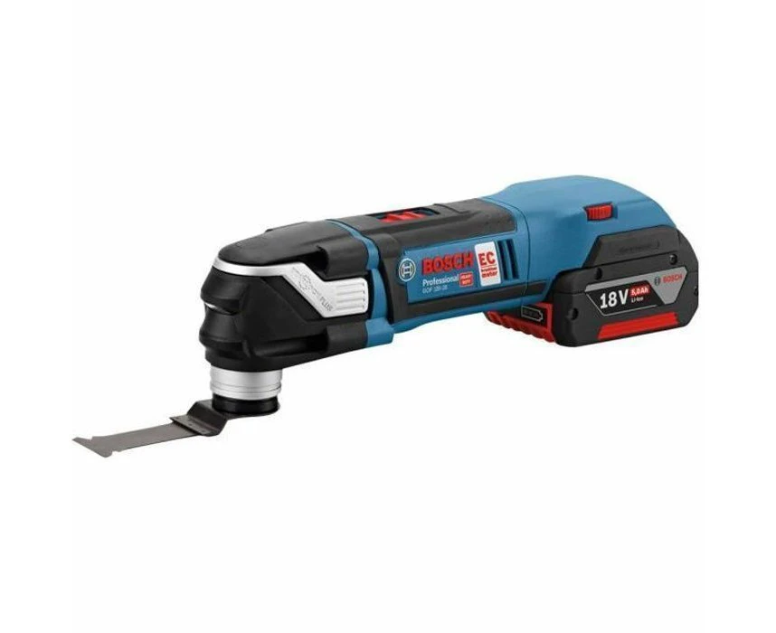 Bosch Professional 18V System GOP 18V-28 Cordless Multi Cutter (Oscillation Angle: 1.4°, excluding Rechargeable Batteries and Charger, in Cardboard Box)