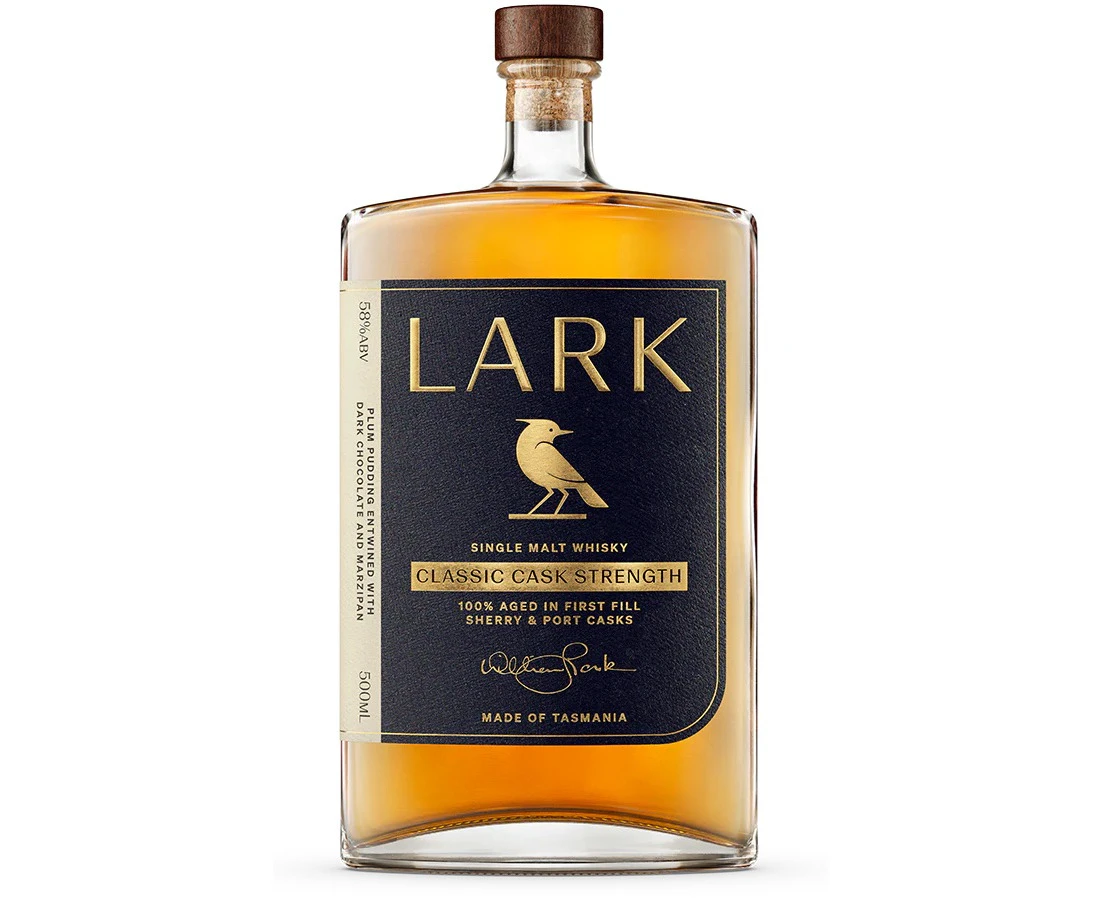 Lark Cask Strength Single Malt Australian Whisky 500ml