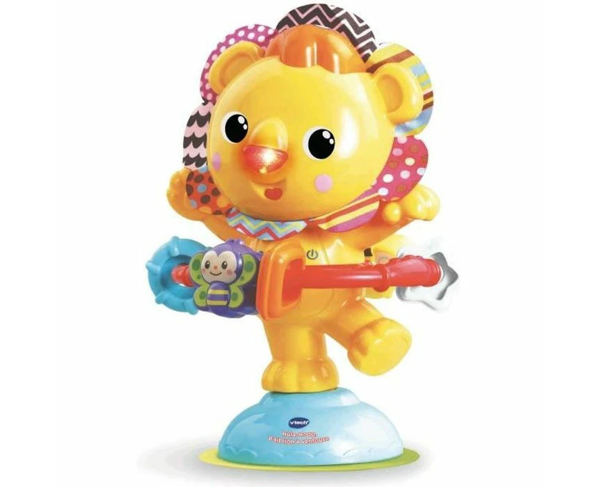 VTech - Hula-Hoop, P'tit Lion à Ventouse, Jouet Ventouse pour Chaise Haute - Version FR - Perfect Gift for Kids