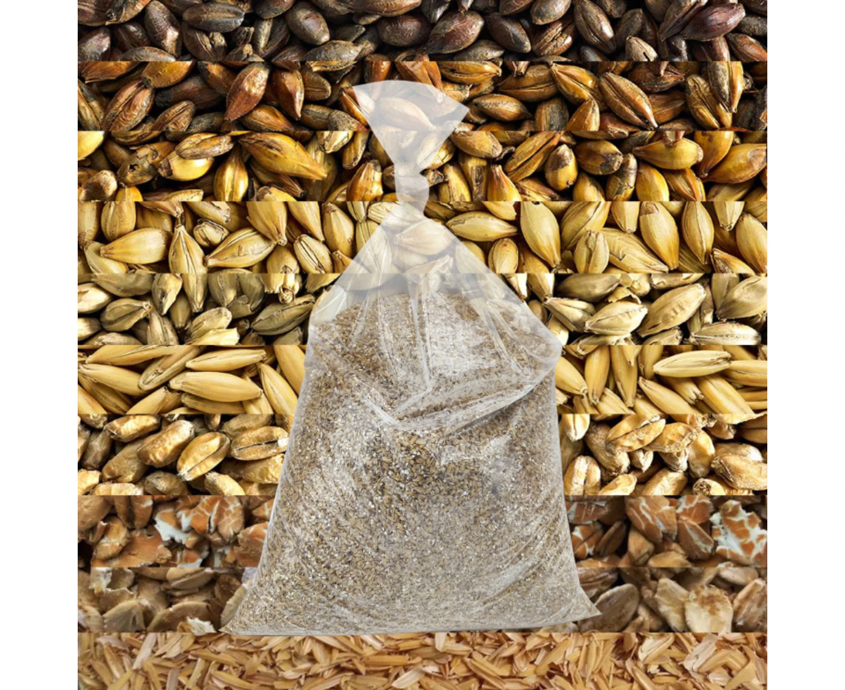 Acidulated Malt - 1kg Grain - MILLED Grain Bag