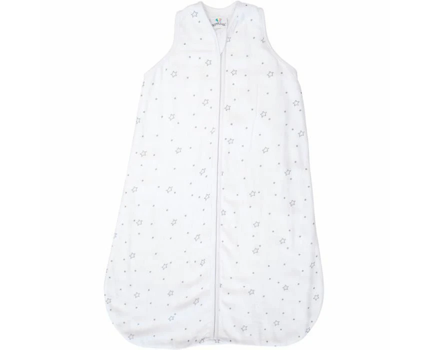 DOMIVA Bamboo Muslin Sleeping Bag with Star Print 0-6 m 70 cm