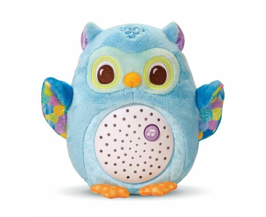 VTech - My Lumi Owl Night Light, Soothing Baby Plush, Musical and Luminous Night Light, Soft Music, Lullabies, White Sounds and Sounds of Nature, Birth Gif