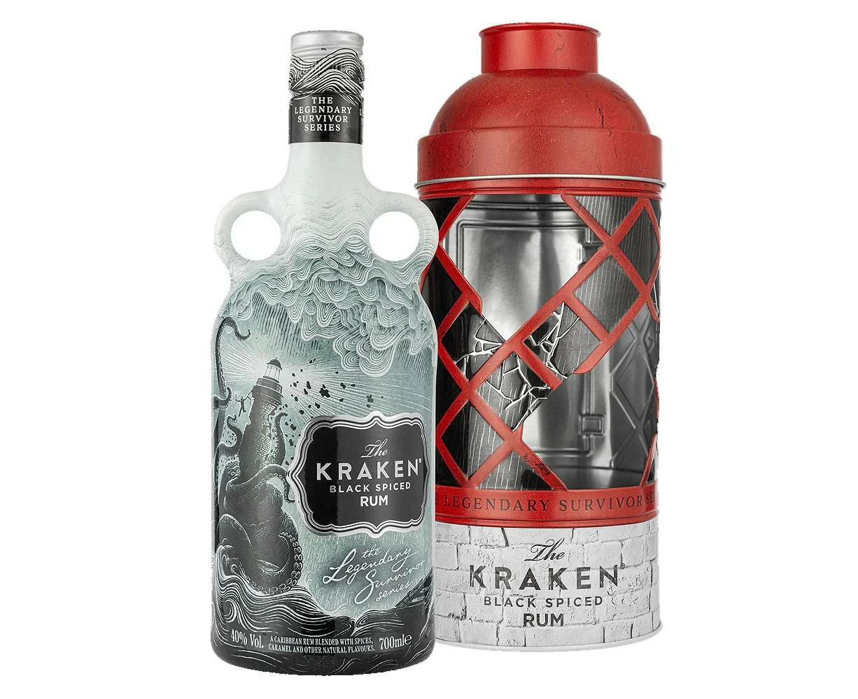 Kraken Legendary Survivor Series The Lighthouse Keeper Limited Edition Black Spiced Rum 700mL