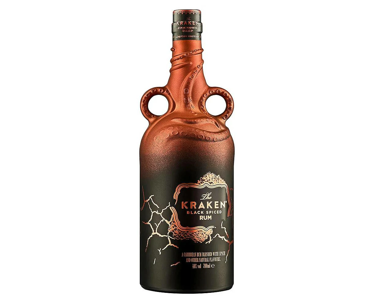 Kraken Unknown Deep Copper Scar Limited Edition Black Spiced Rum 700mL