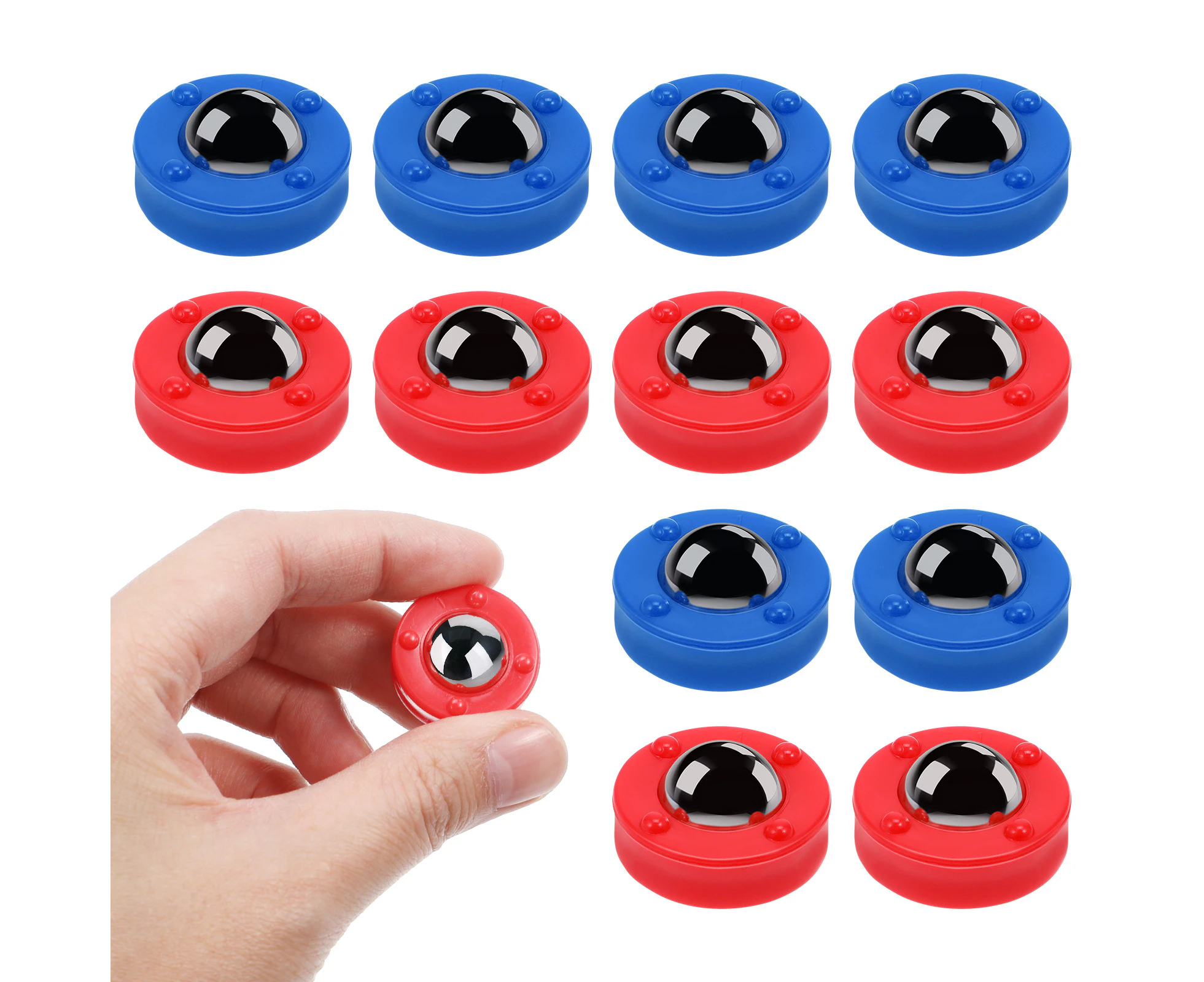 12Pcs Multi-function Table Football Machine Roll Balls Creative Rolling Beads