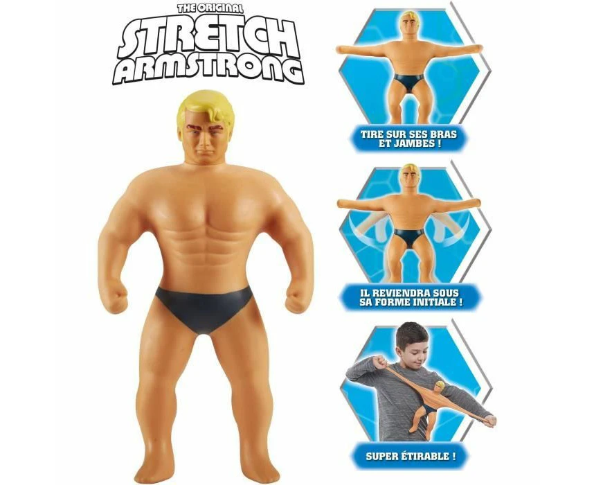 STRETCH ARMSTRONG, GIOCHI PREZIOSI TRE03 Figure 25 cm Stretchy Toy for Children from 5 Years - Perfect Gift for Kids