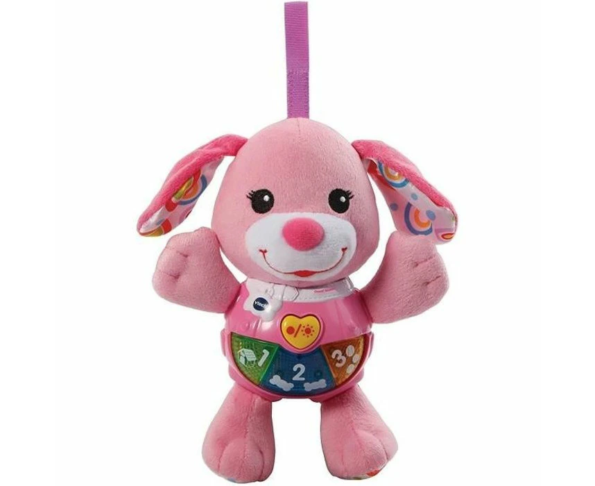 VTech- Chant'Toutou, 502355, Pink - French Version - Perfect Gift Toy for Kids